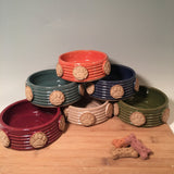 Hand Thrown Pottery- Pet Bowls