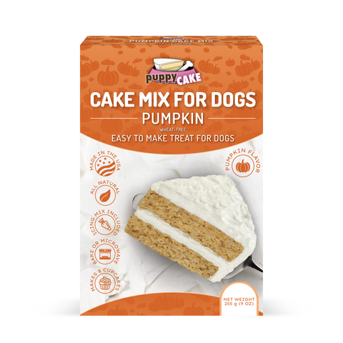 Puppy Cakes Cake Mix -Pumpkin