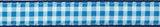 BLUE GINGHAM MARTINGALE DOG COLLAR