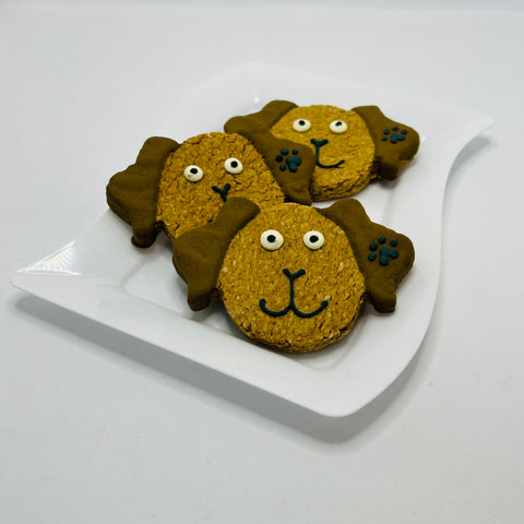 DOG FACE COOKIES