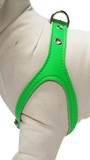Neon Green Leather Harness
