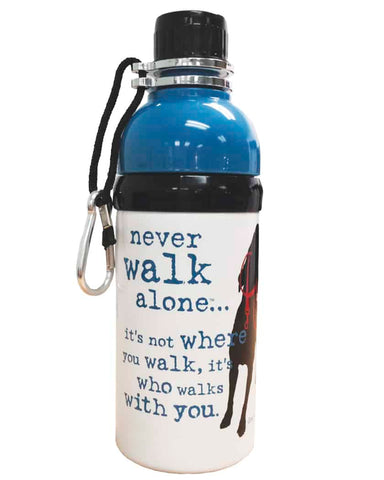 NEVER WALK ALONE Travel bottle