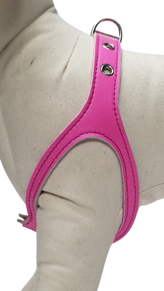 Pink Neon Leather Harness