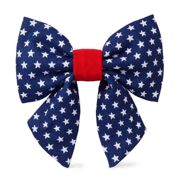 STAR SPANGLED DOG BOW