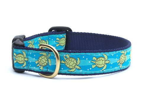 SEA TURTLE DOG COLLAR