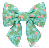 BERRY PATCH DOG BOW