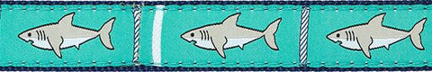 SHARK MARTINGALE DOG COLLAR