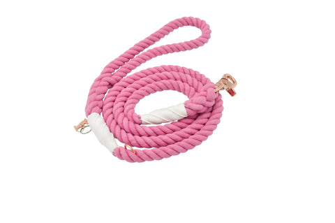 Cotton Candy Cotton Rope Dog Leash