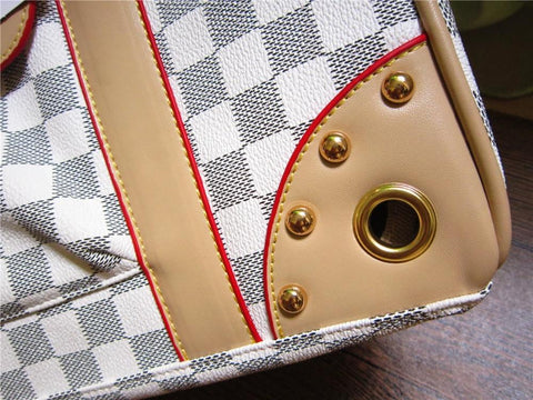 Designer Check Pet Carrier