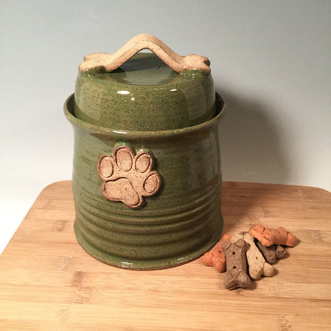 Hand Thrown Pottery- Treat Jar