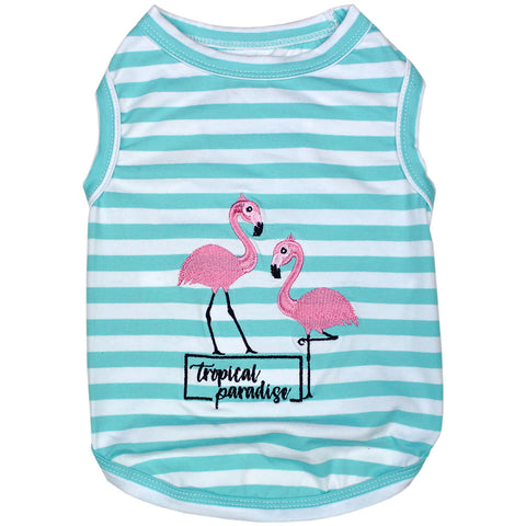 Flamingos Dog Shirt