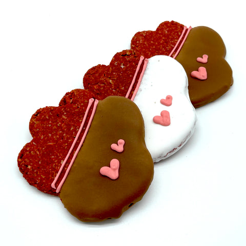 HEART DIPPED PAW COOKIE