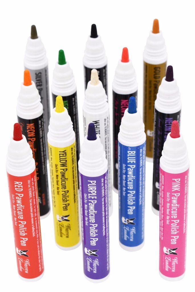 Wholesale Pawdicure Nail Polish Pen - Quick Dry - 13 Colors for your store  - Faire