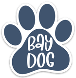 Bay Dog Paw Sticker
