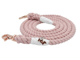 Rose All Day Hands Free Cotton Rope Dog Leash